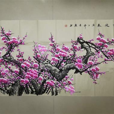 中美协当代著名中国画画家王喜庆老师纯手绘作品